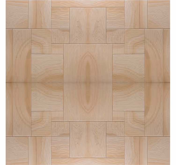 Papel pintado rústico patrón de madera marrón claro - TenVinilo