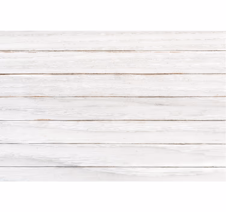 Papel pintado blanco madera blanca moderna - TenVinilo