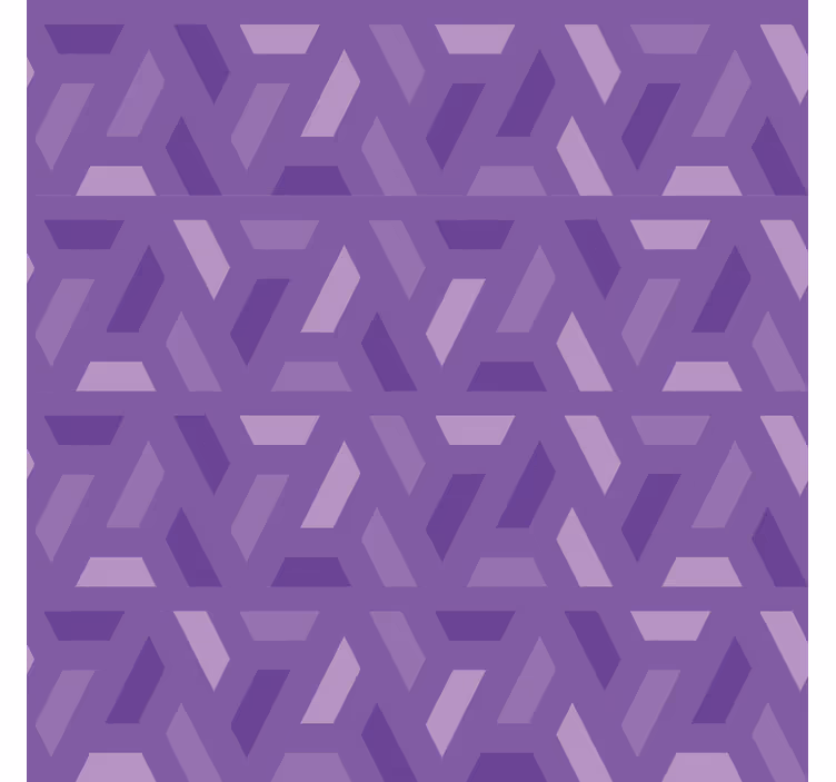 Papel pintado lila tonos lilas geométricos - TenVinilo