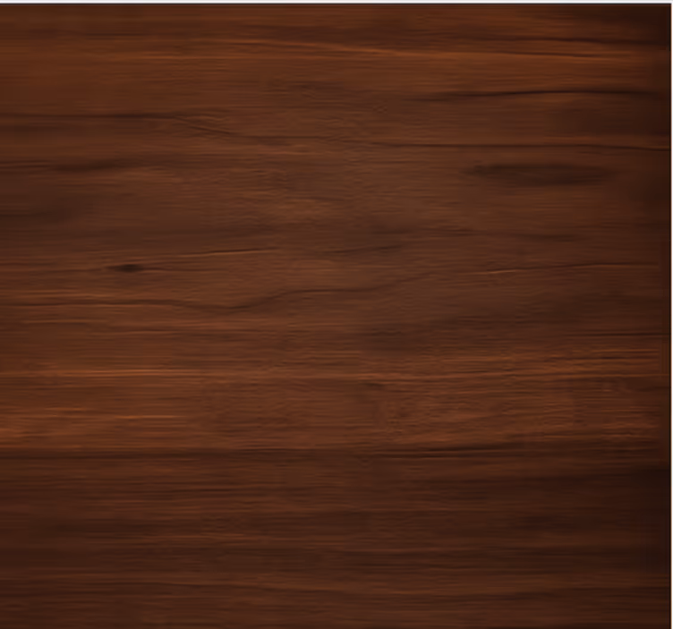 Papel pintado marrón veta de nogal oscuro pulido - TenVinilo