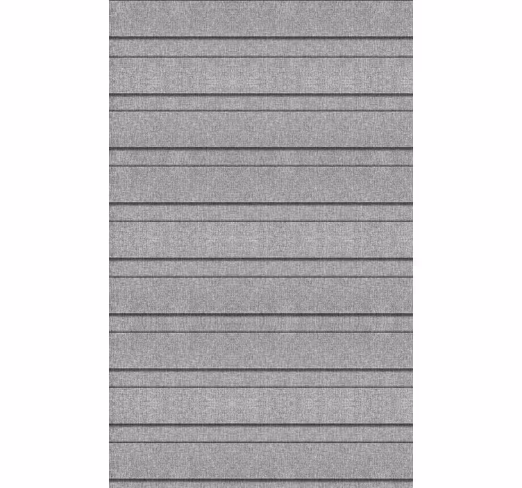 Papel pintado gris rayas grises - TenVinilo
