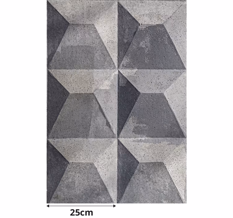 Papel pintado gris textura de hormigón crudo - TenVinilo