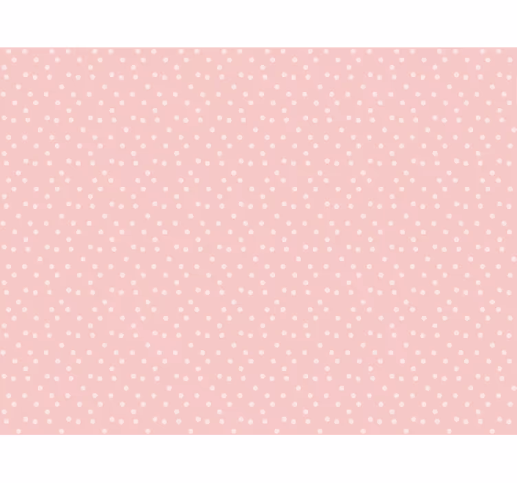 Papel pintado rosa fondo de puntos pastel suaves - TenVinilo