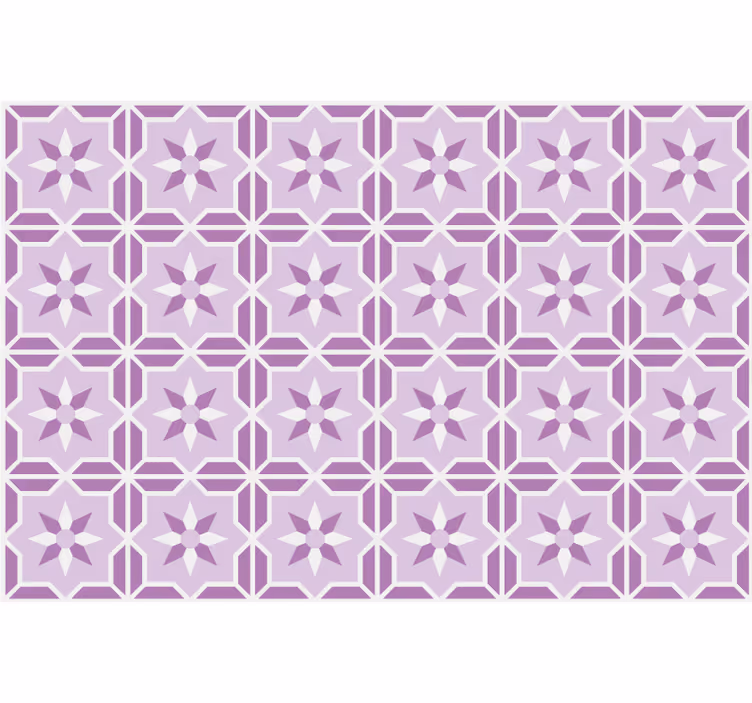 Papel pintado rosa geométrico en tono malva - TenVinilo