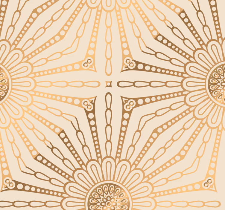 Papel pintado salón dorado motivos textura - TenVinilo