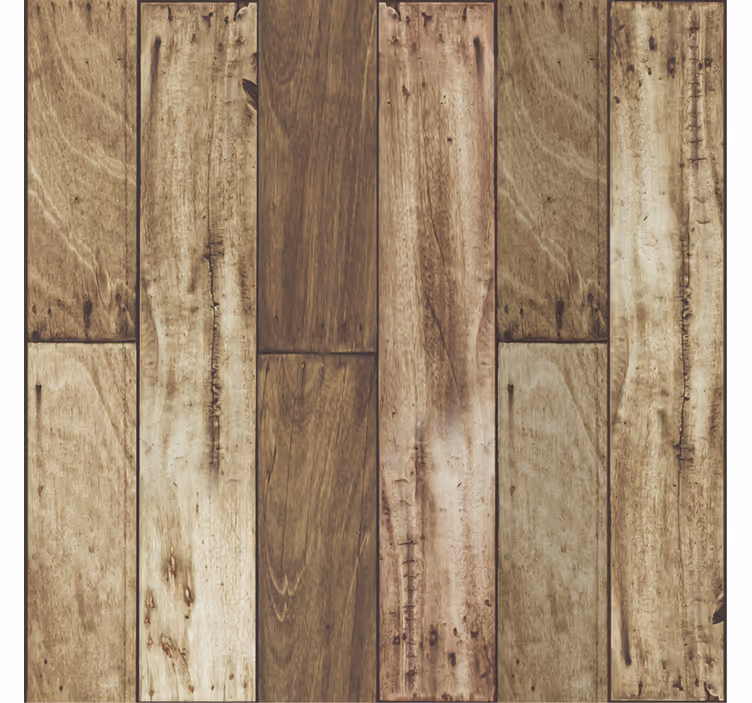 Papel pintado dormitorio madera tarima natural - TenVinilo