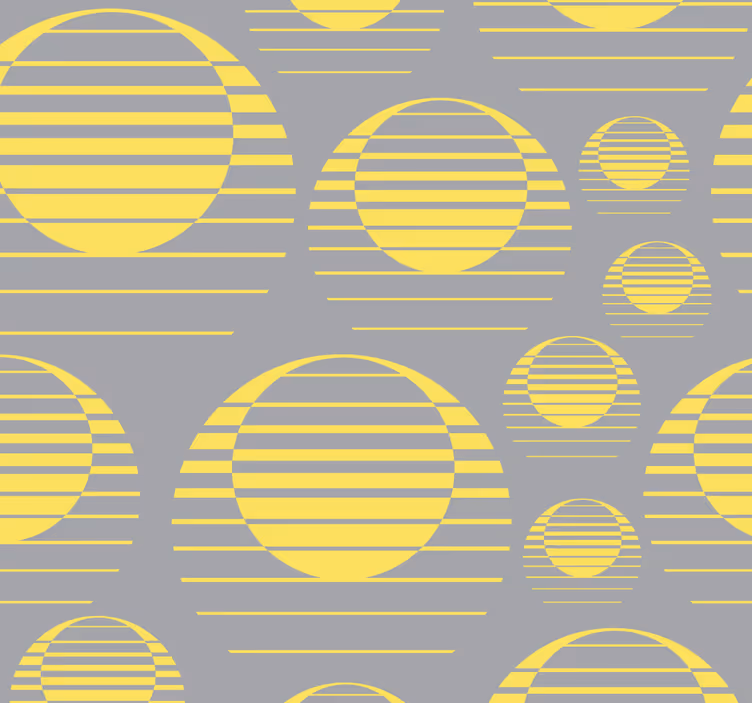 Papel pintado geométrico patrón de puntos geométricos - TenVinilo