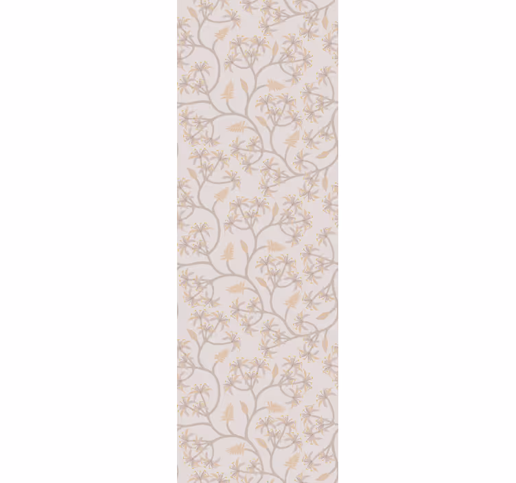 Papel pintado floral elegantes motivos florales - TenVinilo