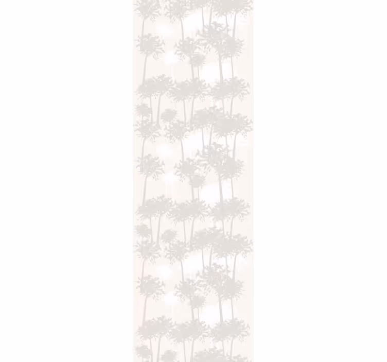 Papel pintado árboles bosque silueta - TenVinilo
