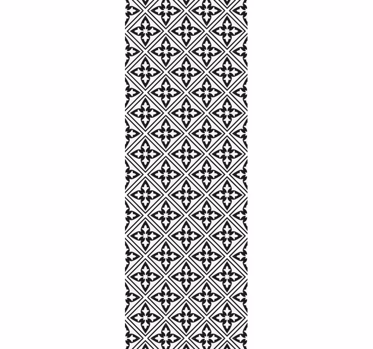Papel pintado azulejos motivo de mosaico geométrico - TenVinilo