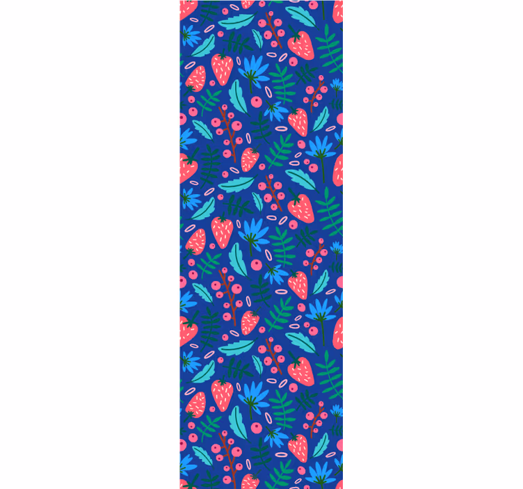 Papel pintado hojas patrones botánicos florales - TenVinilo