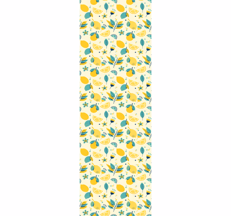 Papel pintado naturaleza botánicos cítricos - TenVinilo
