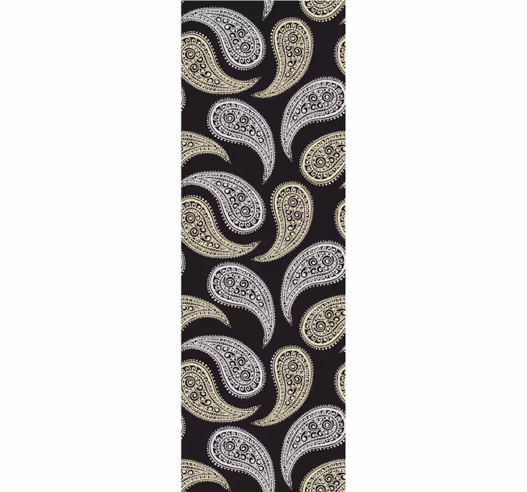 Papel pintado ornamental elegancia paisley - TenVinilo