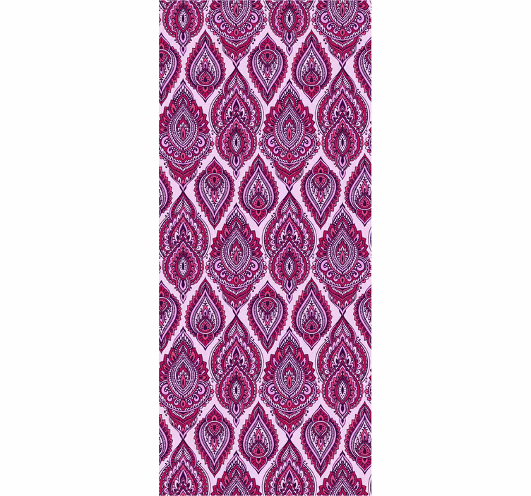 Papel pintado ornamental paisley adornado - TenVinilo