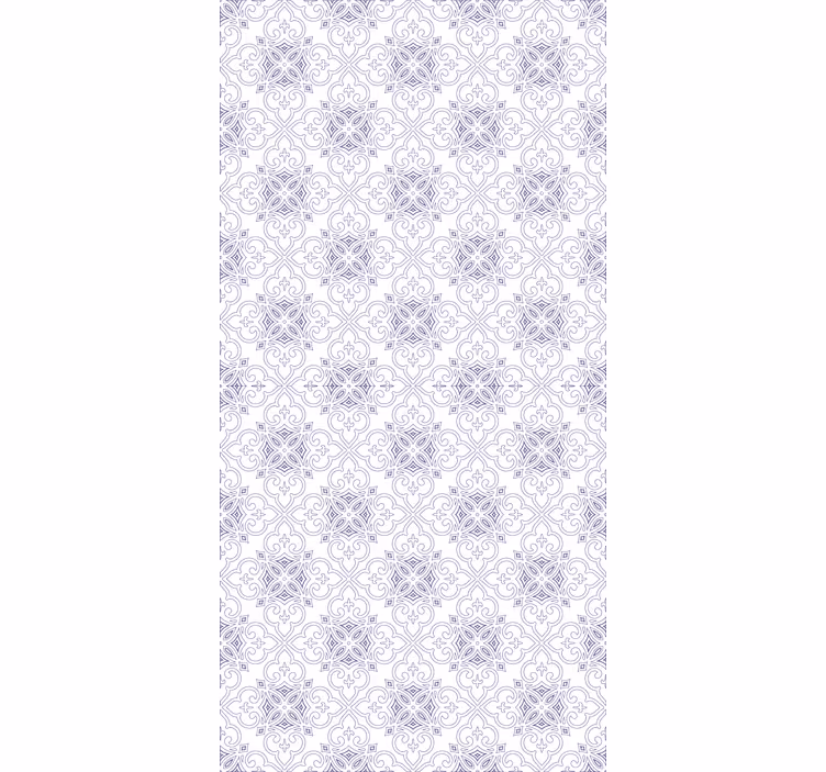 Papel pintado ornamental patrón adornado - TenVinilo