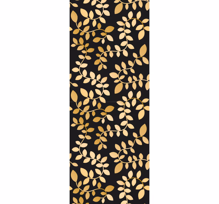 Papel pintado hojas elegancia frondosa - TenVinilo