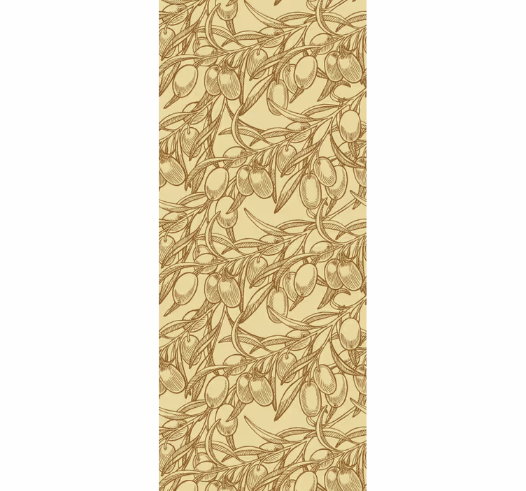 Papel pintado ornamental ornamentación botánica - TenVinilo
