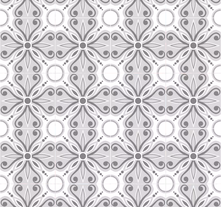 Papel pintado ornamental patrones adornados - TenVinilo