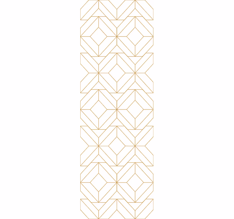 Papel pintado geométrico diseño de cubos geométricos - TenVinilo