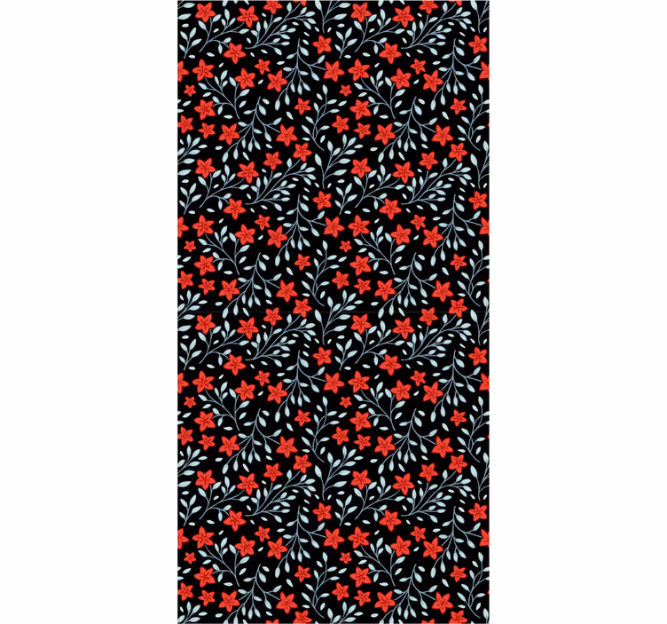 Papel pintado floral tepes florales - TenVinilo