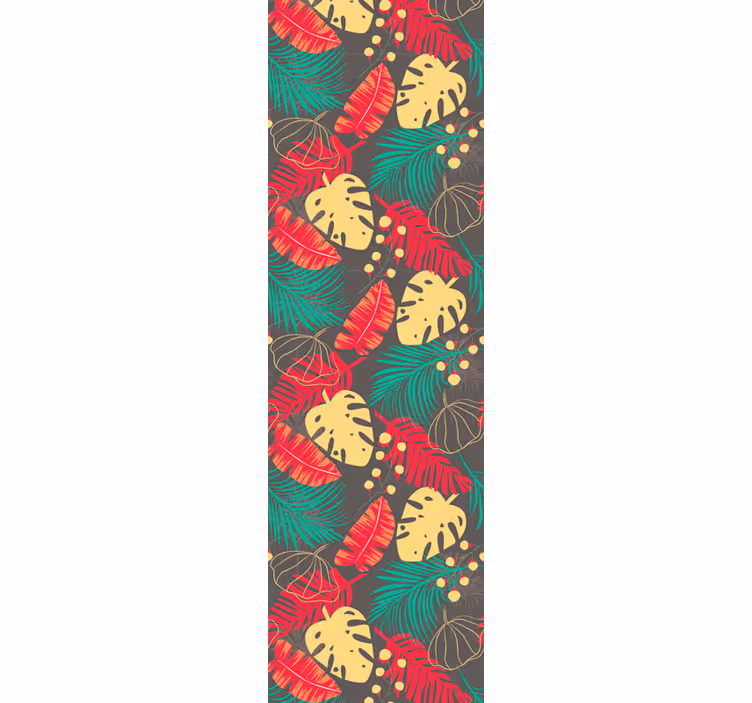 Papel pintado floral Plantas tropicales - TenVinilo
