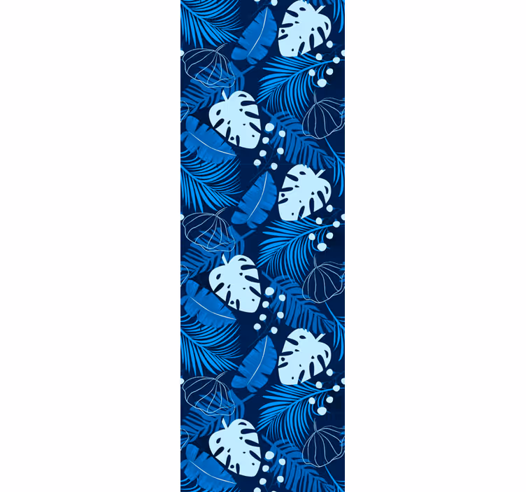 Papel pintado hojas diseño de monstera tropical - TenVinilo