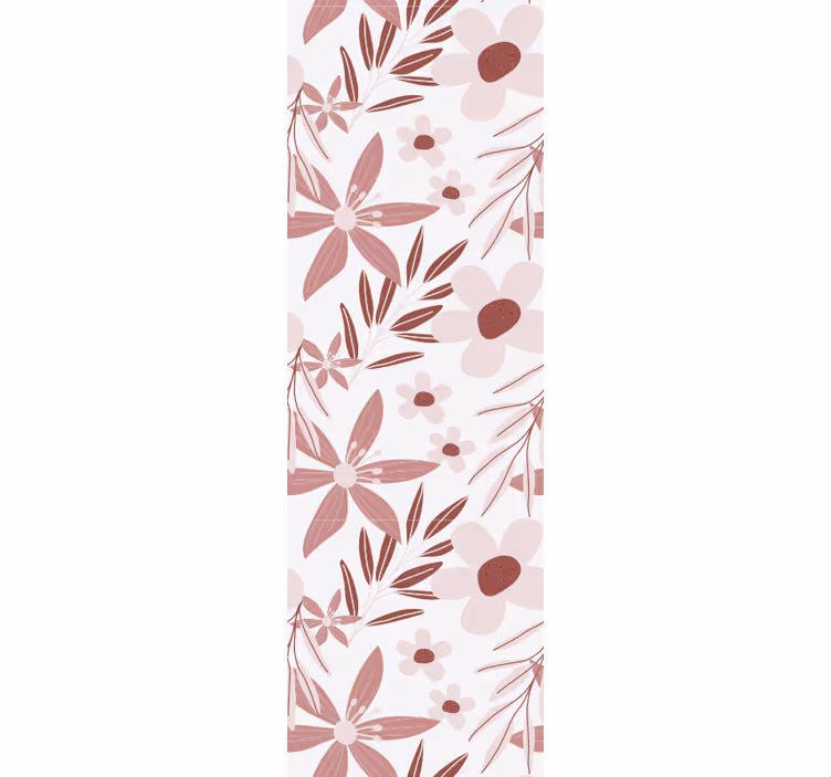 Papel pintado flores motivo floral - TenVinilo