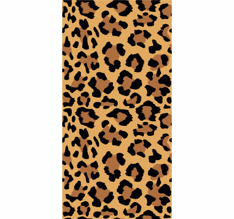 Papel pintado leopardos patrón de manchas de leopardo - TenVinilo