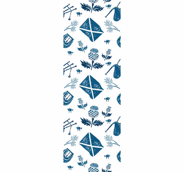 Papel pintado salón motivos medievales - TenVinilo