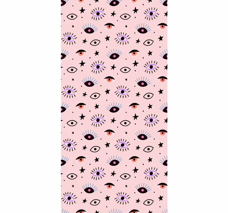 Papel pintado de arte motivos de ojos eclécticos - TenVinilo