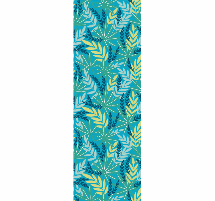 Papel pintado naturaleza patrón tropical verde - TenVinilo