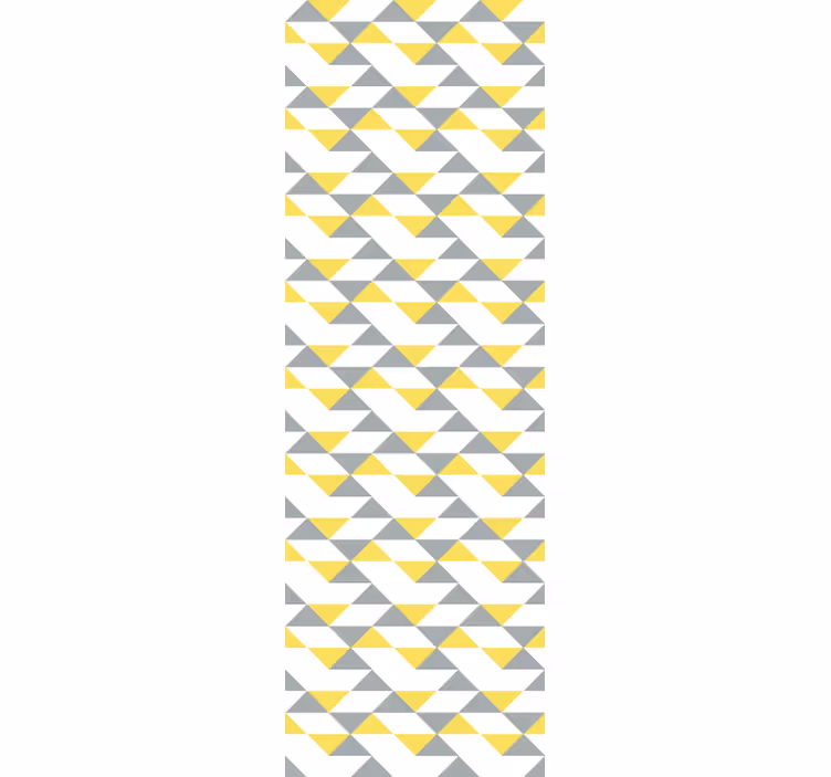 Papel pintado geométrico forma triangular - TenVinilo