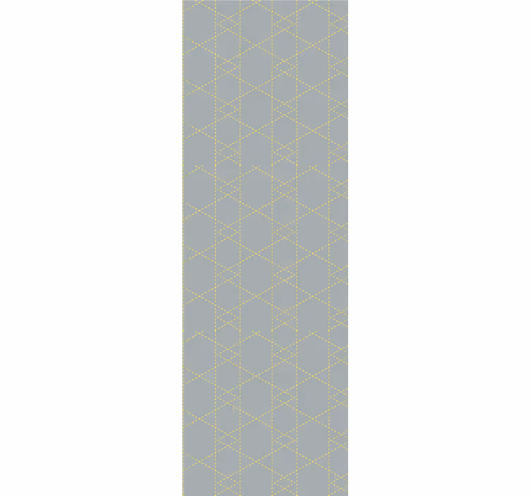 Papel pintado geométrico patrón de celosía geométrica - TenVinilo