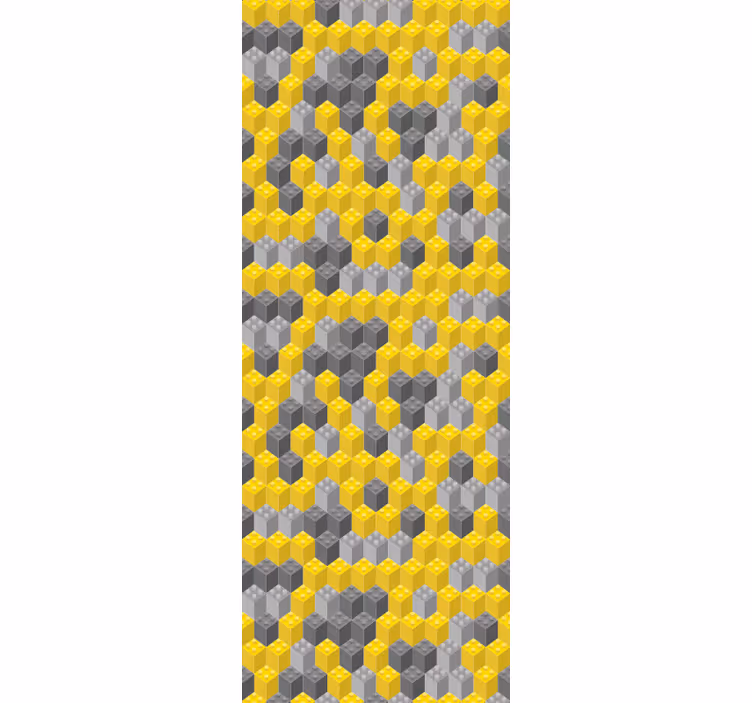 Papel pintado geométrico malla geométrica - TenVinilo