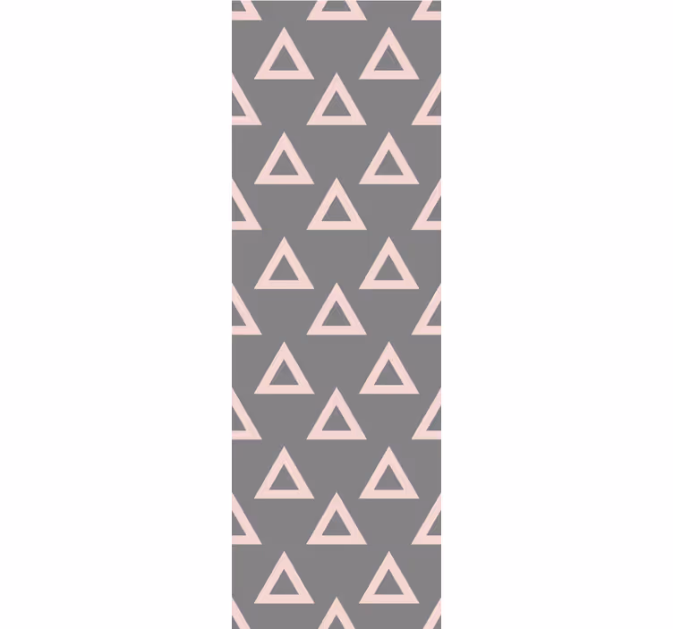 Papel pintado geométrico motivos triangulares - TenVinilo