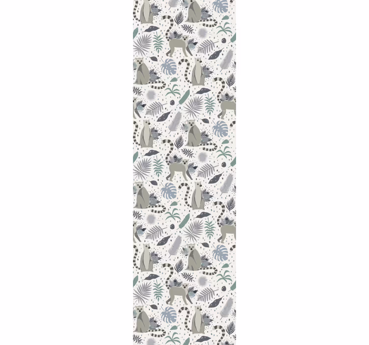 Papel pintado animal patrones de animales de safari - TenVinilo