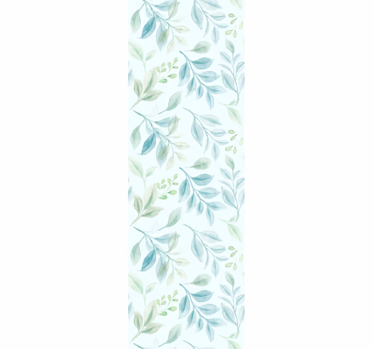Papel pintado hojas follaje elegante - TenVinilo