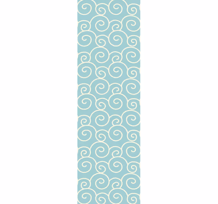 Papel pintado ornamental espirales arremolinadas - TenVinilo