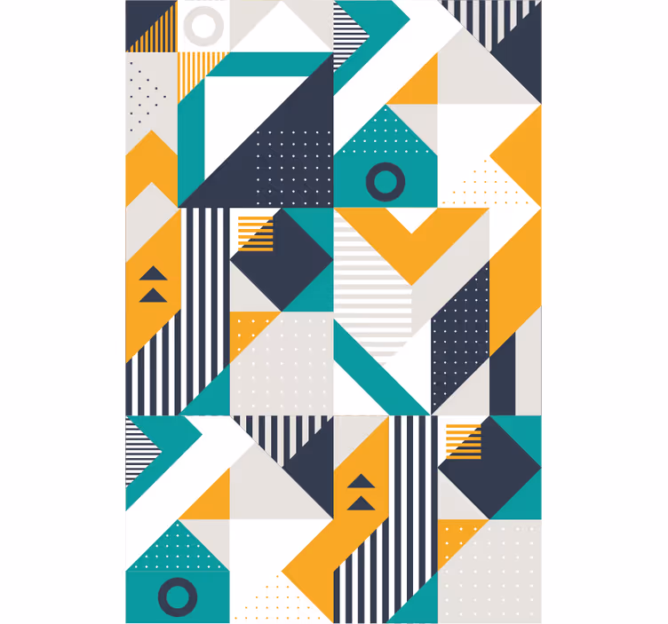 Papel pintado geométrico colección geométrica - TenVinilo