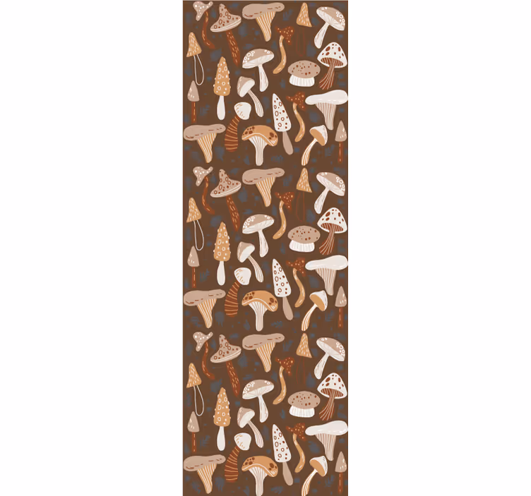 Papel pintado naturaleza mezcla de champiñones - TenVinilo