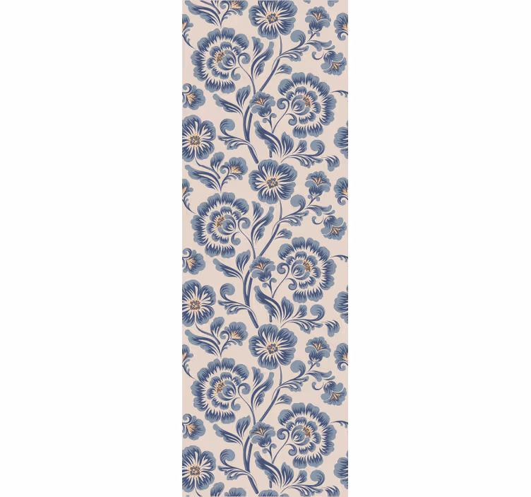 Papel pintado floral distinción botánica de damasco - TenVinilo