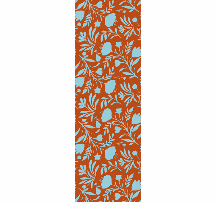 Papel pintado floral elegancia vintage  - TenVinilo