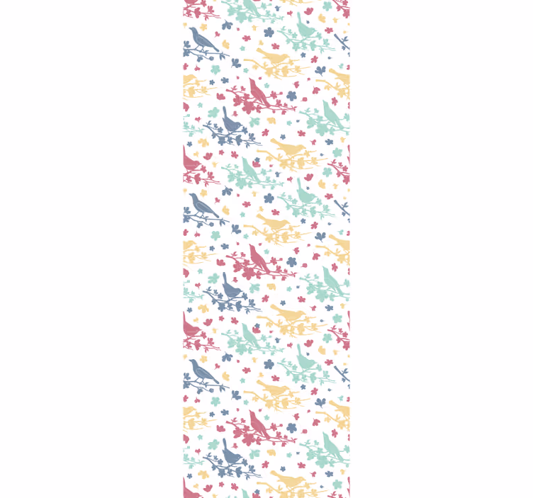 Papel pintado pájaros motivo de patrón de pájaro - TenVinilo