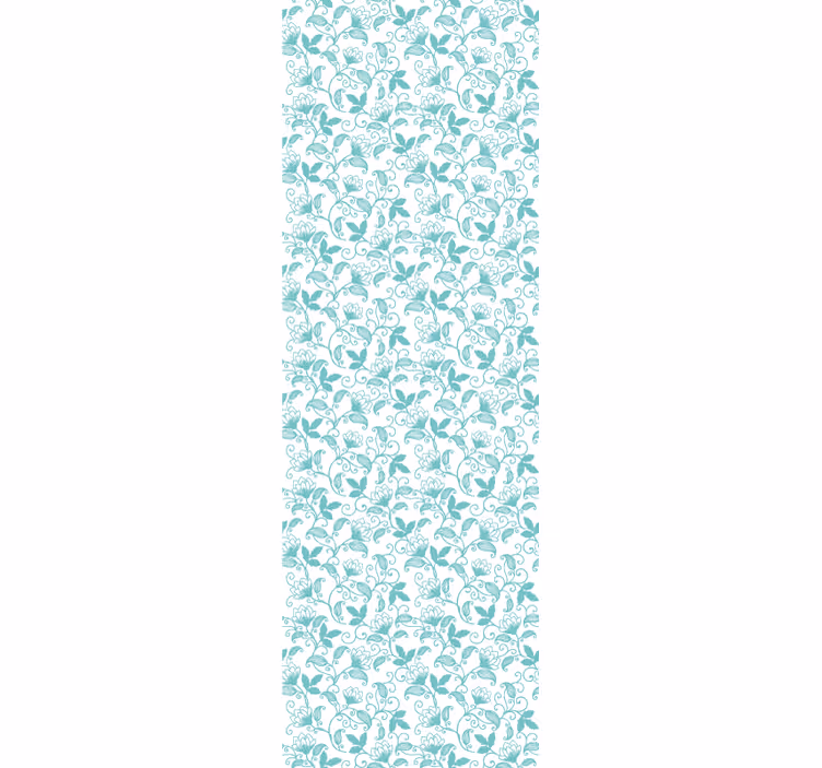 Papel pintado hojas pergaminos ornamentados - TenVinilo
