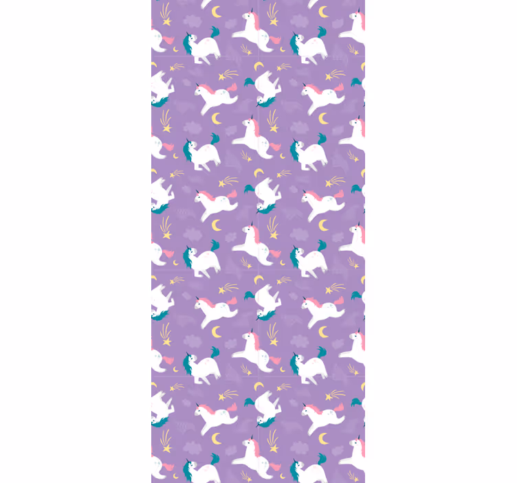 Papel pintado animal patrón de criaturas míticas - TenVinilo