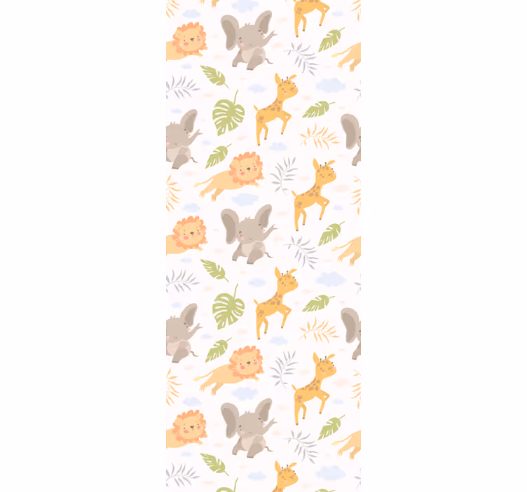Papel pintado animal fauna carismática - TenVinilo
