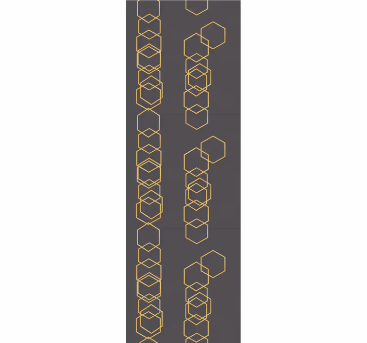 Papel pintado geométrico diseño lineal  - TenVinilo