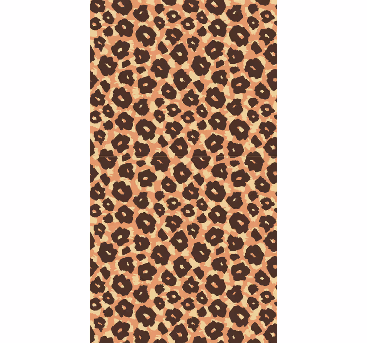 Papel pintado leopardos patrón de manchas de leopardo - TenVinilo