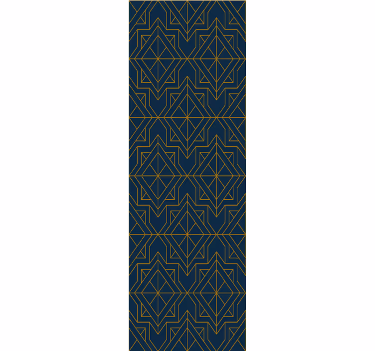 Papel pintado geométrico patrones geométricos de estrellas - TenVinilo
