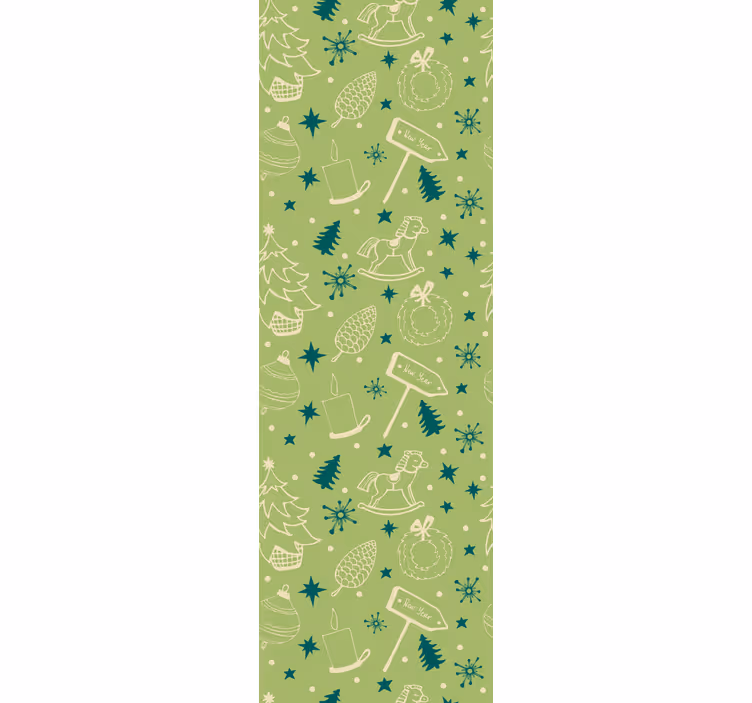 Papel pintado navidad motivos festivos festivos - TenVinilo